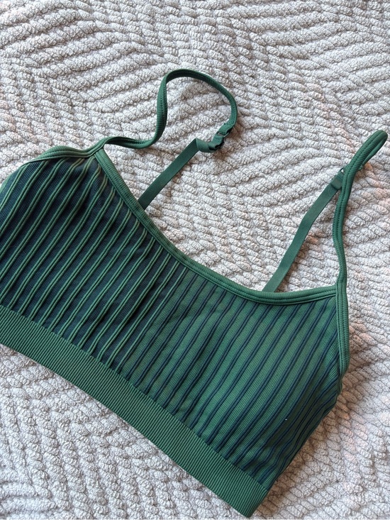 aerie Other - aerie Forest Green Ribbed Seamless Bralette